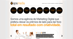Desktop Screenshot of apismedia.com.br
